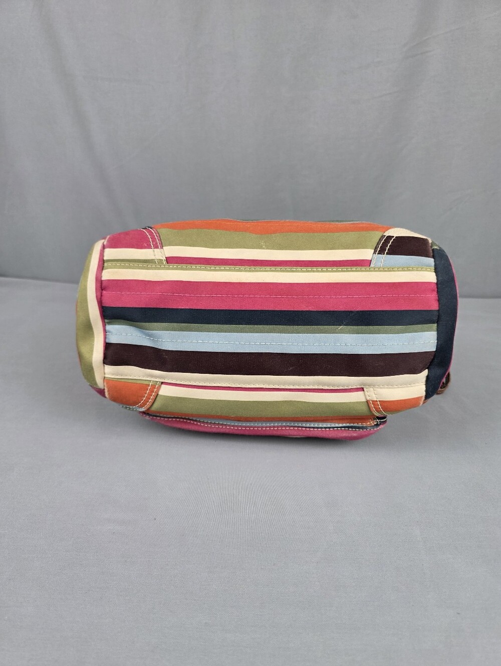 Vintage Coach Legacy Striped Shoulder Bag Purse 11 x 14 x 5 - Picture 3 of 13